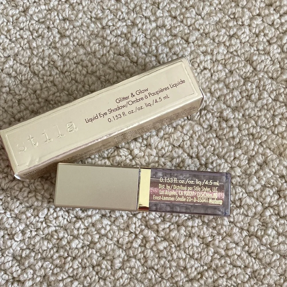 NEW Stila Glitter & Glow Liquid Eye Shadow Wanderlust 0.153 fl oz Full Size NIB